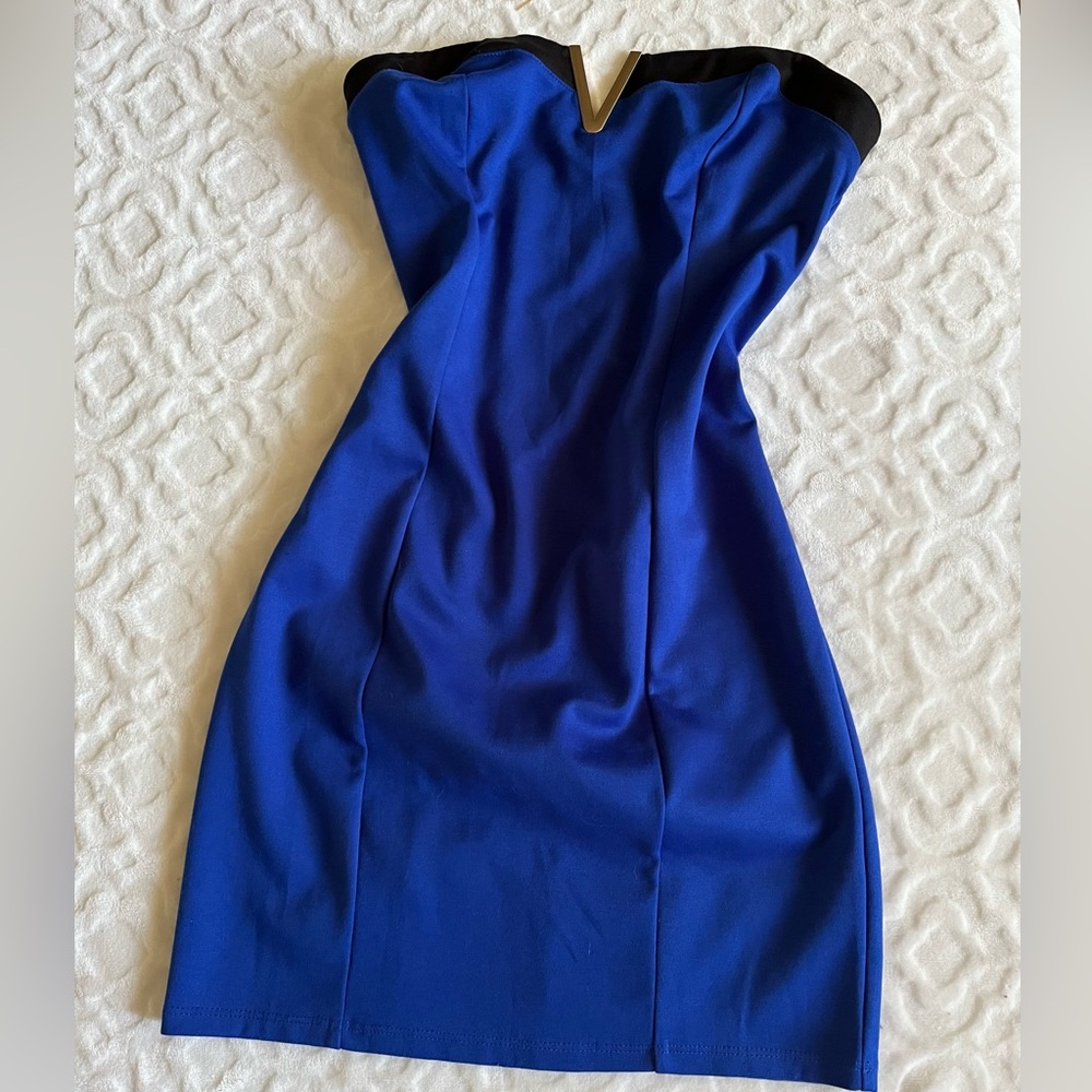 NWT Guess notched mini dress